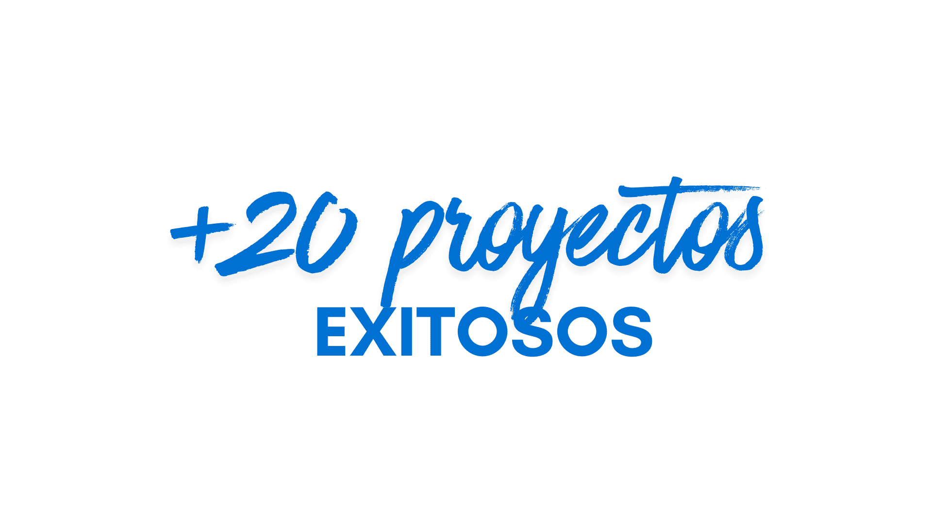 +20 proyectos